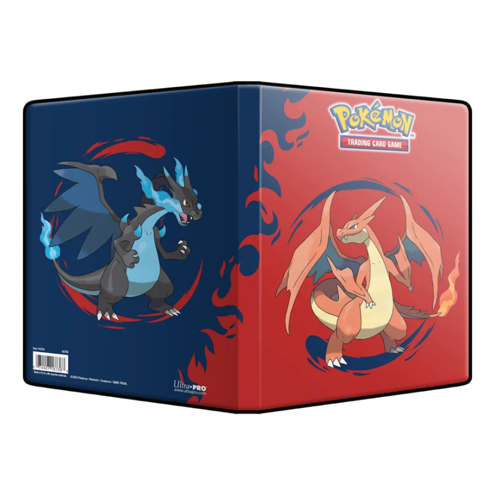 Ultra PRO Pokémon Mega Charizard X & Mega Charizard Y  | 4-Pocket Sammelalbum